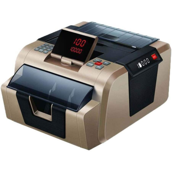 Loose Currency Counting Machine With Fake Note Detection Automatic Detection With UV (Ultraviolet), MG (Megnetic), And IR (Infra-Red) With Big TFT Screen Display. Automatic Start, Stop And Clearing Customer needs to just check whether the UV and MG button is on also it is very important how the placement of notes are being done in pocket. If the currency notes are not kept properly in pocket it would not count the notes properly Counting Speed - 1000pcs/min, With Color Changing Let display, Manual Value Feature EASY TO USE - Count, add, and batch modes make money counting simple