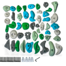 White Tech 50 Pro Premium Resin Rock Climbing Holds Designed for Beginners