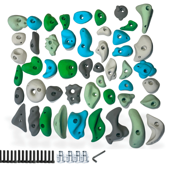 White Tech 50 Pro Premium Resin Rock Climbing Holds Designed for Beginners - Image 4