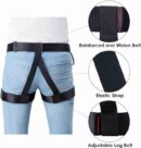 IBS Climbing Safety Harness Belt Seat Belts for Tree Climbing Outdoor Training Caving Rock Climbing Rappelling and Fall Protection, Climbing, and Industrial Use for Women Man