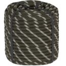White Tech Static Kernmantle Rock Climbing Rope, Rappelling Rope for Outdoor, Hiking Safety Escape Rope, Rescue Parachute Rope, Survival Accessory Safety (8MM,100 MTR)