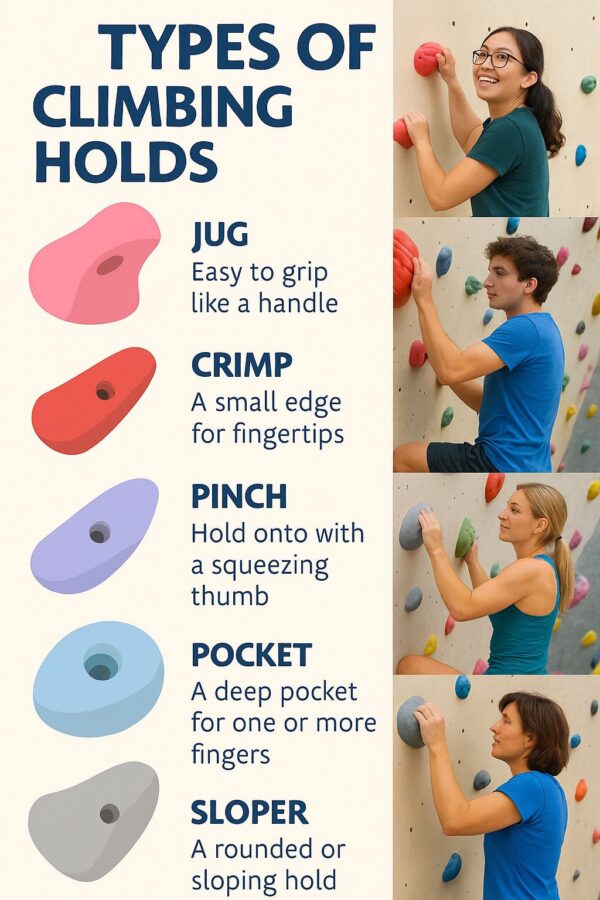 White Tech 50 Pro Premium Resin Rock Climbing Holds Designed for Beginners - Image 6