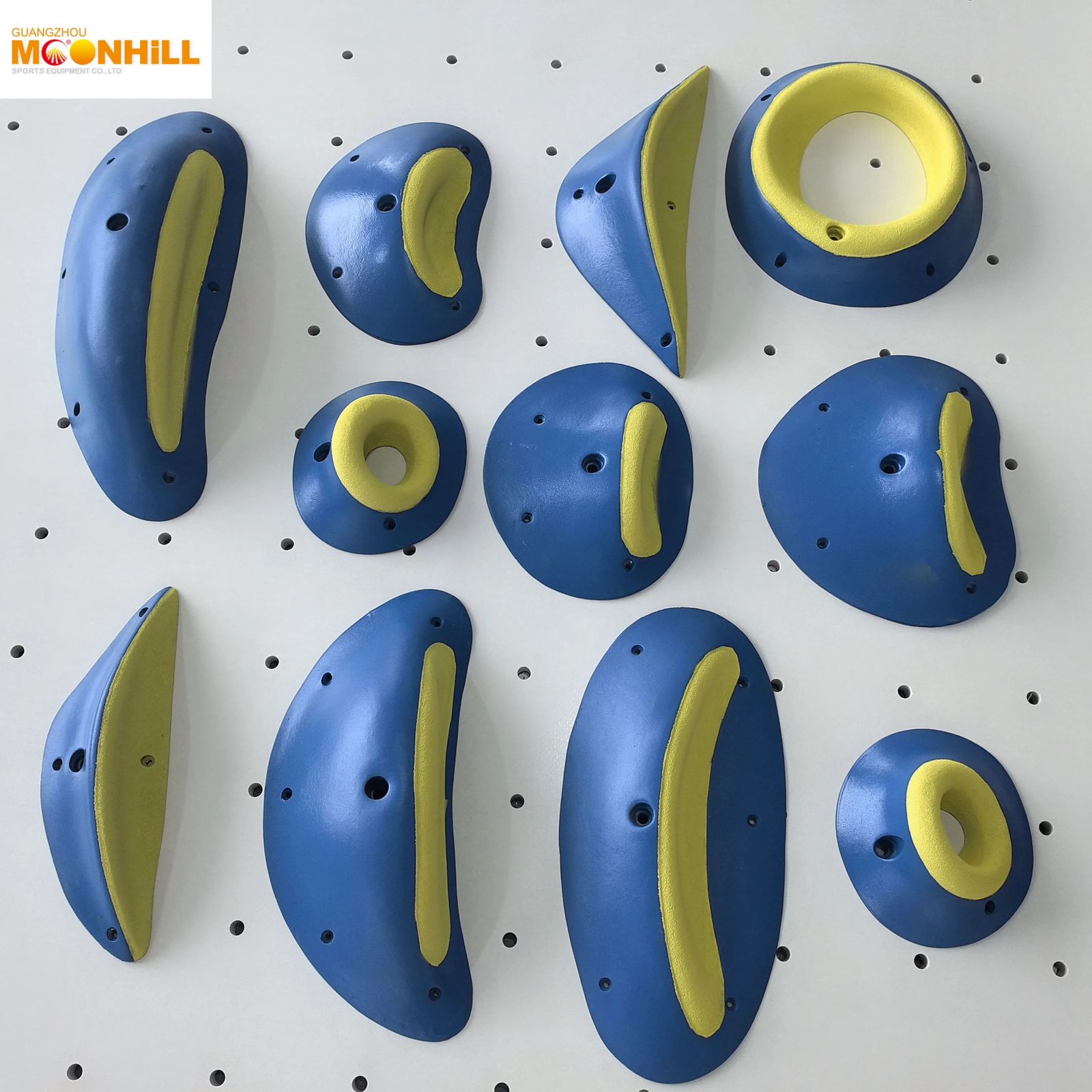 White Tech Climbing Volume Holds Starter Pack Set of Climbing Volumes for Bouldering and Route Setting - Perfect for Beginners and Pros Alike