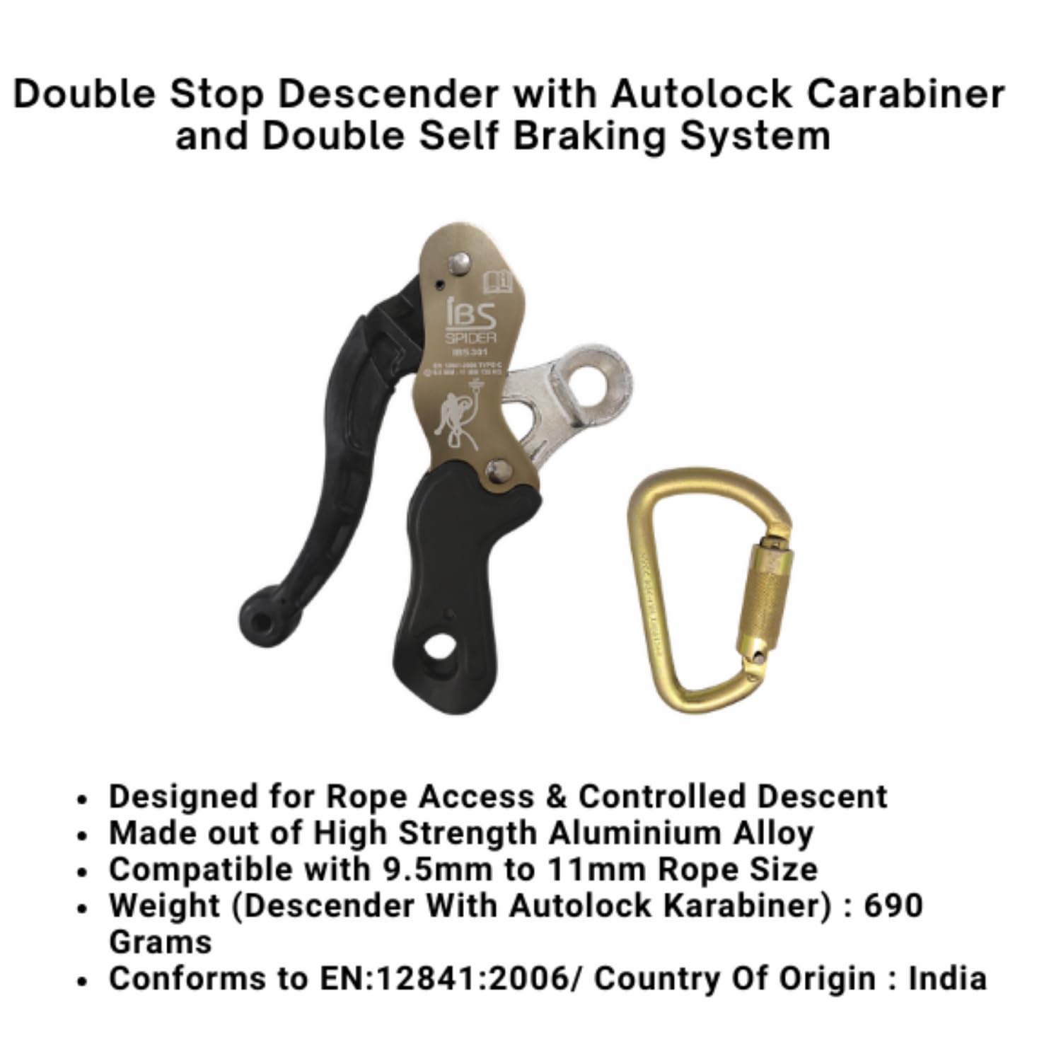 IBS Spiderman Safety Kit for Facade Glass Wall Cleaning Kits - Image 5