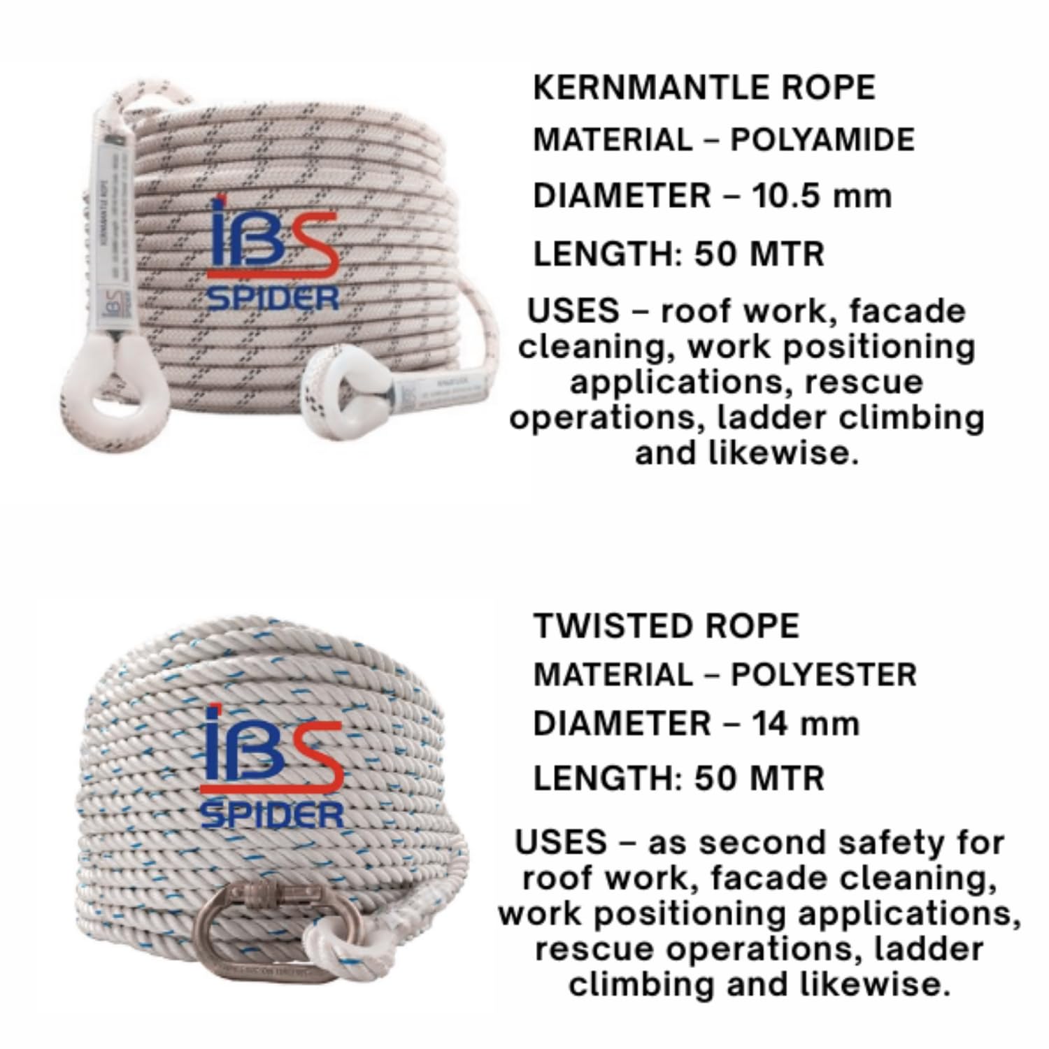 IBS Spiderman Safety Kit for Facade Glass Wall Cleaning Kits - Image 4