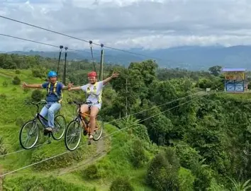 White Tech Sky Cycling Setup