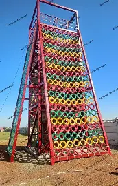 White Tech Multi-Activity Tower