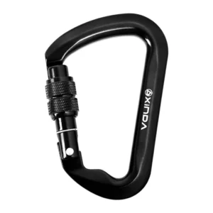 Xinda Professional Outdoor Climbing Main Carabiner – Small D-Shape Lock, Quickdraw, Safety Snap Link for Rock Climbing Equipment.