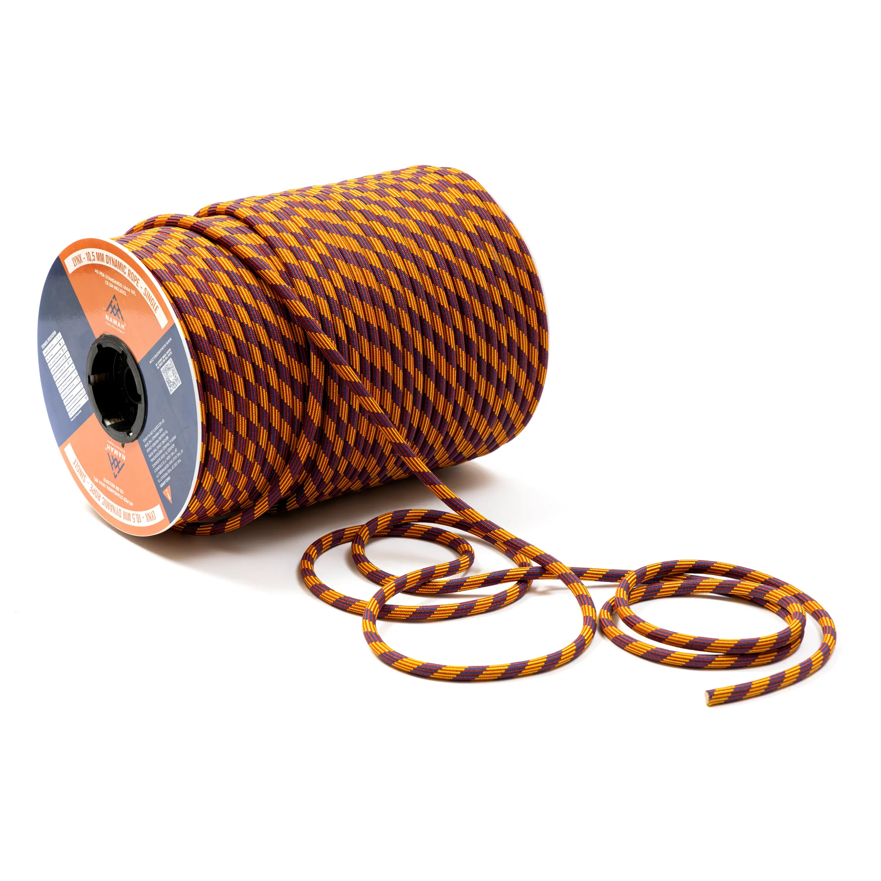 Namah Dynamic Rope 10.5mm 100mtr (KoreLoc) Certifications : EN 892:2012, UIAA 101 - Image 3