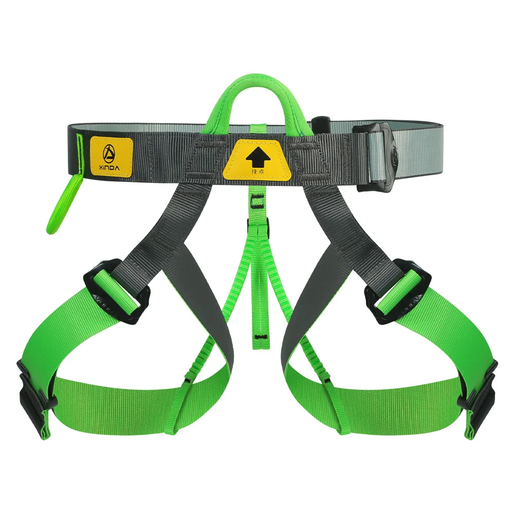 Xinda Outdoor Half Body Harness Lightweight Comfortable Safety Belt for Climbing, Mountaineering, Rappelling, and Aerial Work
