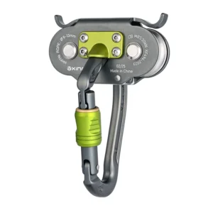 Xinda Track Zipline Pulley with Dual Ball Bearings Breaking Strength 20 kN Cable Traverse, Jungle Adventure
